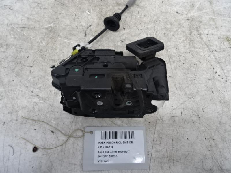 VERGRENDELING VOOR RECHTS Vw POLO (6R) 6/09 - 4/14