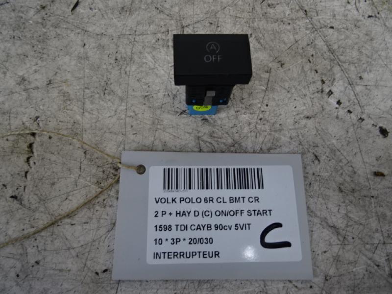 SCHAKELAAR Vw POLO (6R) 6/09 - 4/14