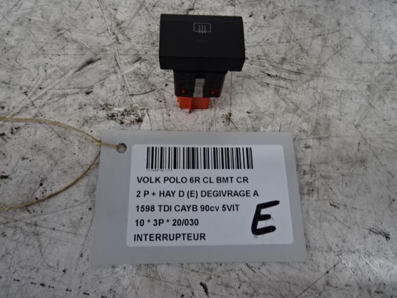 SCHAKELAAR Vw POLO (6R) 6/09 - 4/14