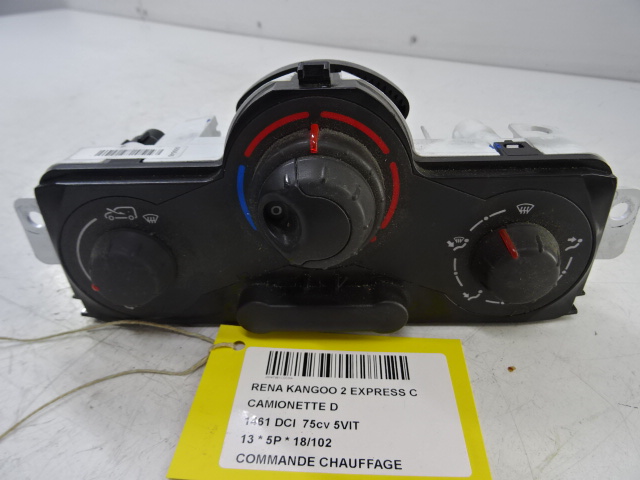 BEDIENINGSPANEER VERWARMING Renault KANGOO 6/13- 7/21