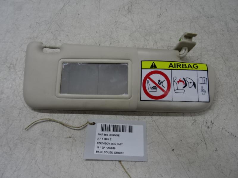 PARE-SOLEIL DROIT Fiat 500 7/15+