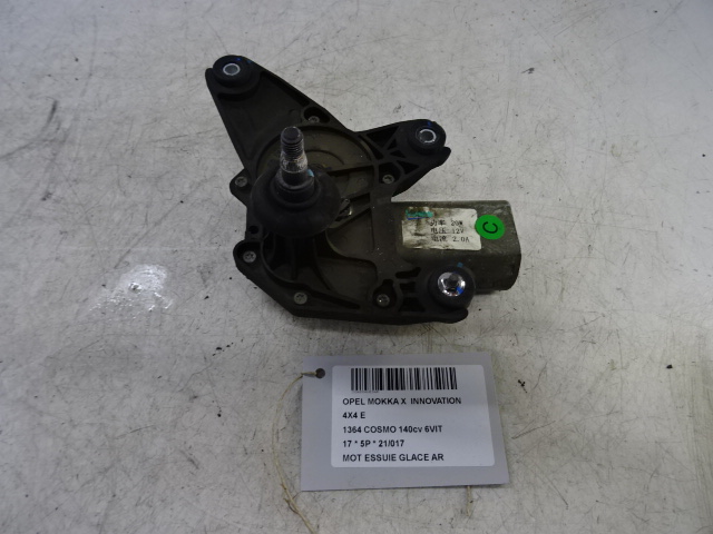 MOTEUR D&#039;ESSUIE-GLACE ARRIERE Opel MOKKA X 10/16 - 21