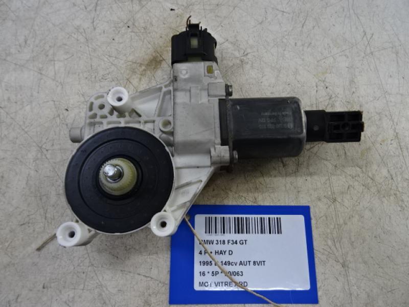 MOTEUR DE VITRE DE PORTE ARRIERE DROITE Bmw 3 GT F34 05/13 - 19