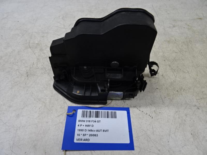 VERROUILLAGE DE PORTE ARRIERE DROITE Bmw 3 GT F34 05/13 - 19