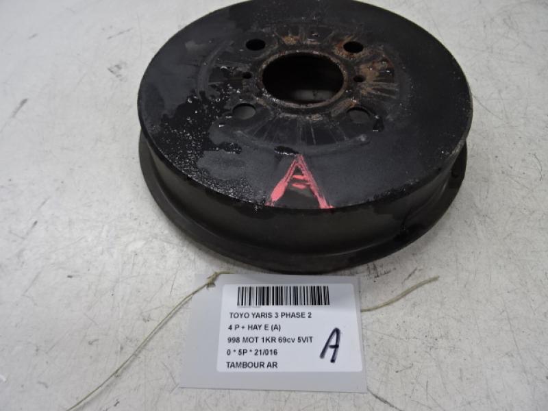 REMTROMMEL ACHTER Toyota YARIS (5) 9/14 - 2/20