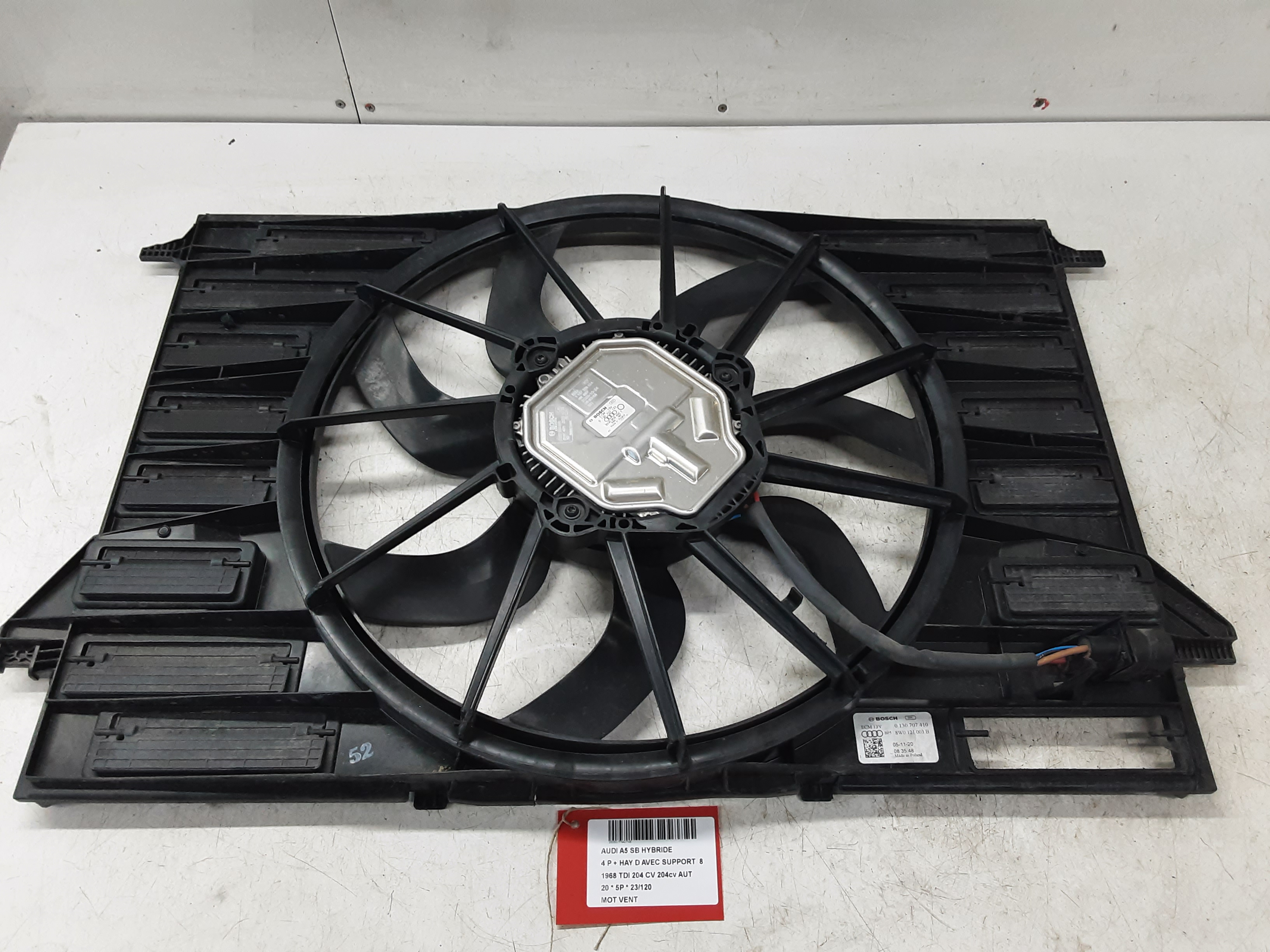 KACHEL VENTILATORMOTOR Audi A5 (3) sportback 9/19+ FaceLift