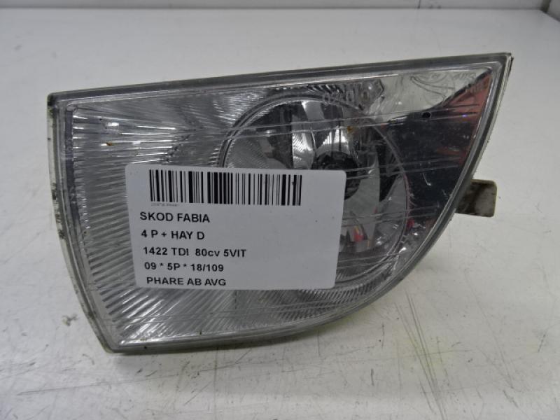 MISTLICHT VOOR LINKS Skoda FABIA (5J) 07 - 03/10