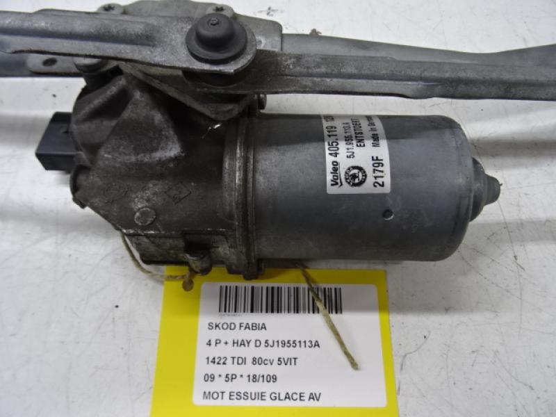 WIPER MOTOR FRONT Skoda FABIA (5J) 07 - 03/10