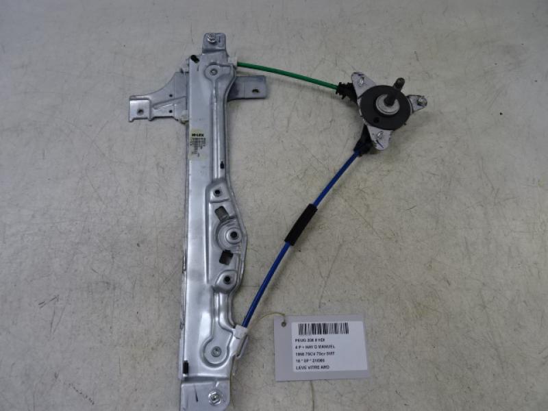 REAR RIGHT WINDOW DOOR MECHANISM Peugeot 208 8/15 - 20