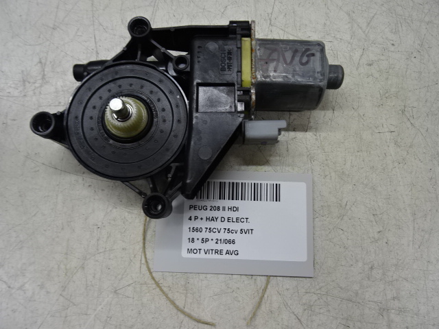 MOTOR RUITMECHANISME VOOR LINKS Peugeot 208 8/15 - 20