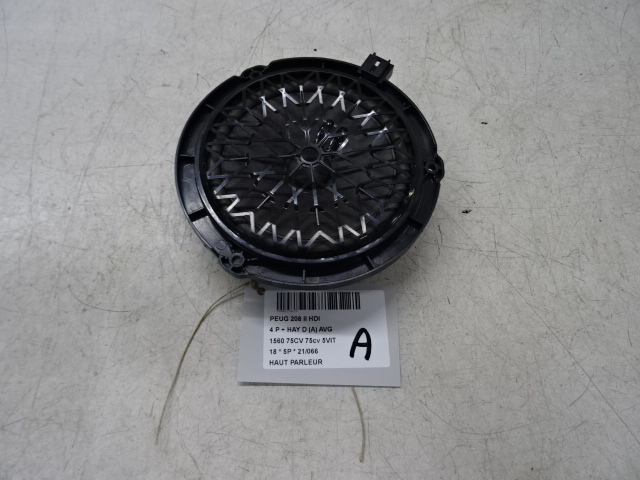 HAUT-PARLEUR Peugeot 208 8/15 - 20