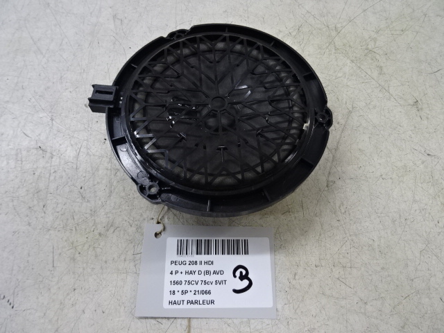 HAUT-PARLEUR Peugeot 208 8/15 - 20
