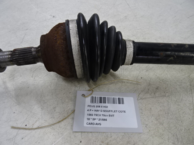 AANDRIJFAS VOOR LINKS Peugeot 208 8/15 - 20
