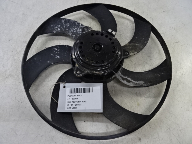 MOTEUR DE VENTILATEUR Peugeot 208 8/15 - 20
