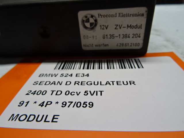 MODULE Bmw 5 E34 4/88 &gt; 11/95