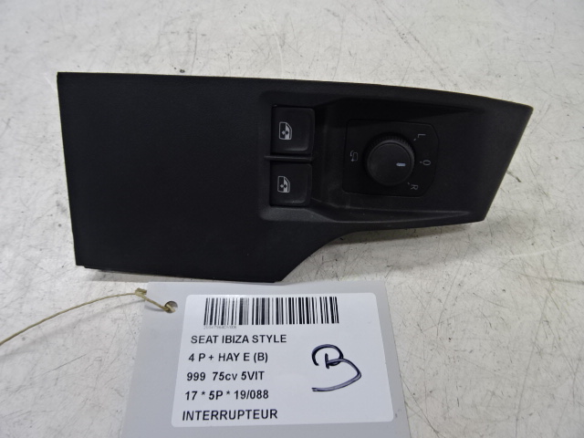 INTERRUPTEUR Seat IBIZA MK5 (6F/KJ1) 5/17 - 2021