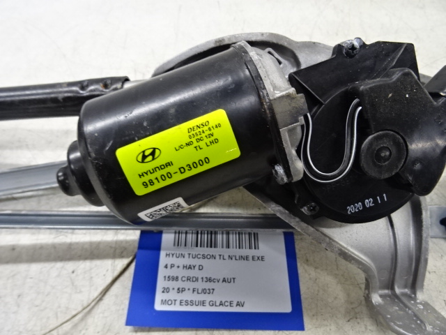 MOTOR RUITENWISSERS VOOR Hyundai TUCSON (2 facelift) 09/18-01/21