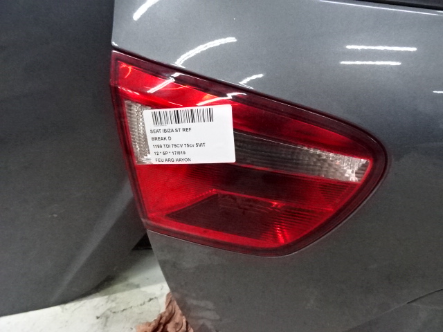 LICHT ACHTERKLEP LINKS Seat IBIZA MK4 (6J) 4/12 - 7/2015