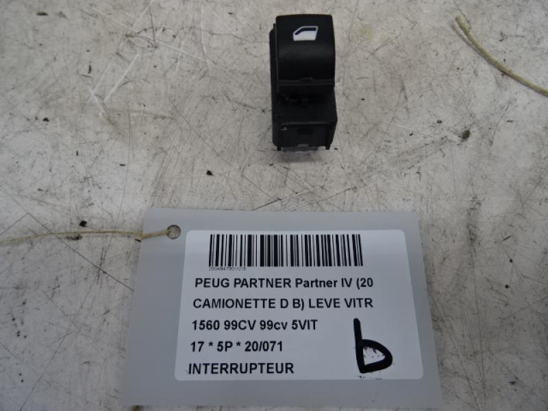 SCHAKELAAR Peugeot PARTNER 08 - 18