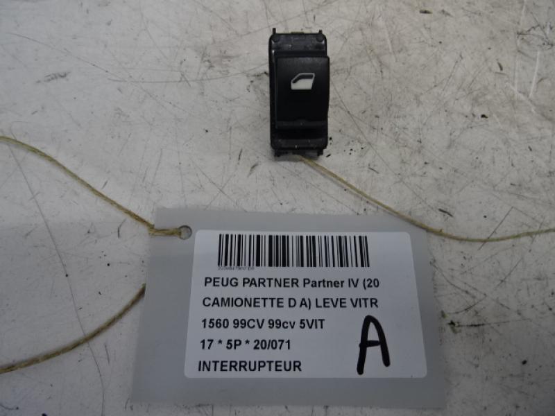 SCHAKELAAR Peugeot PARTNER 08 - 18