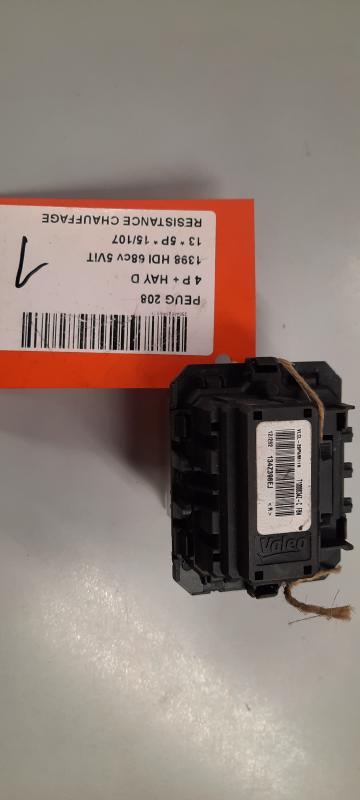 HEIZUNG WIDERSTAND Peugeot 208 3/12 - 7/15