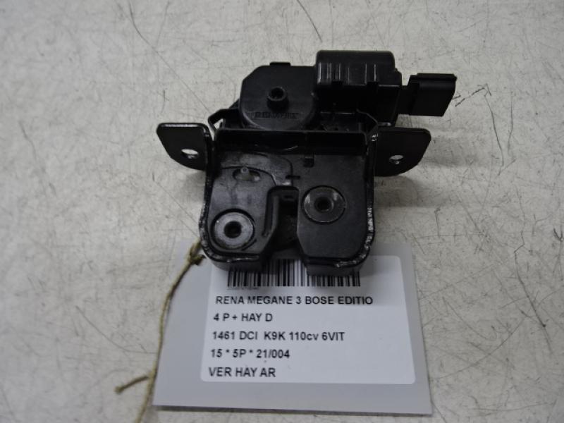 CENTRALE VERGRENDELING ACHTERKLEP Renault MEGANE 09 - 15