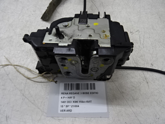 VERGRENDELING ACHTER RECHTS Renault MEGANE 09 - 15
