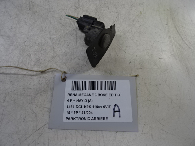 PARKEERSENSOREN ACHTER Renault MEGANE 09 - 15