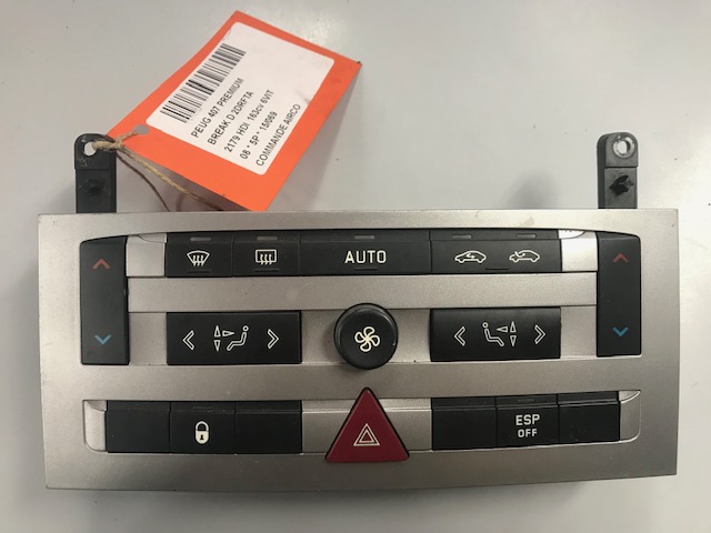 BEDIENINGSPANEEL AIRCO Peugeot 407 5/2004+