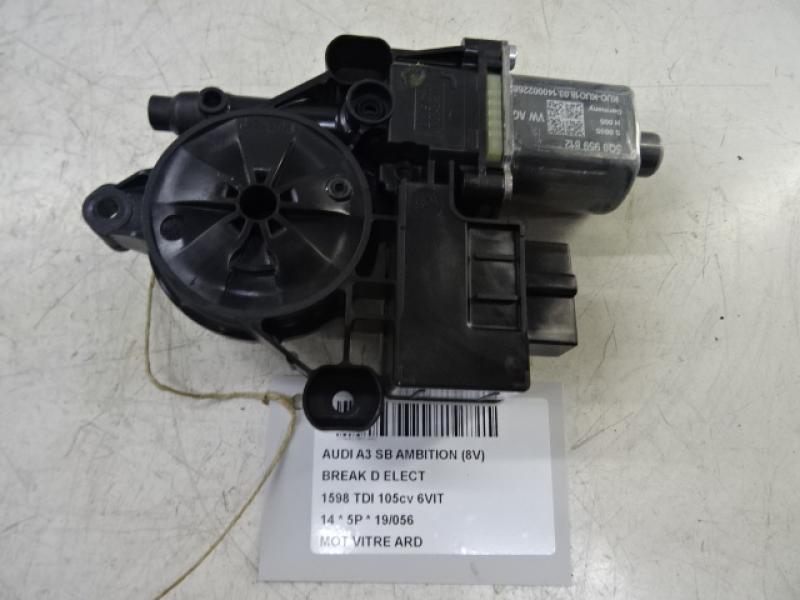 MOTOR RUITMECHANISME ACHTER RECHTS Audi A3 3,5D 9/12 - 16
