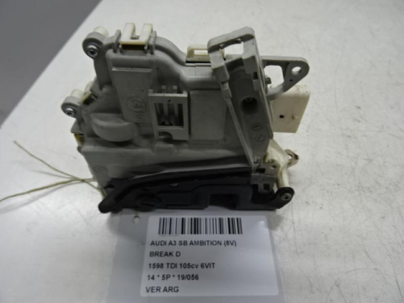VERGRENDELING ACHTER LINKS Audi A3 3,5D 9/12 - 16