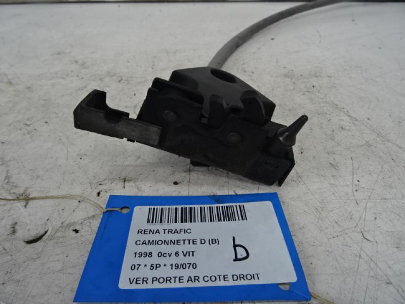 VERROUILLAGE DE PORTE ARRIERE COTE DROIT Renault TRAFIC 9/06 - 14