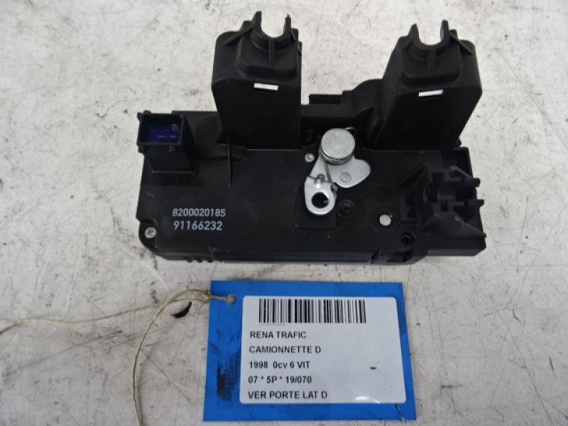 VERGRENDELING SCHUIFDEUR RECHTS Renault TRAFIC 9/06 - 14