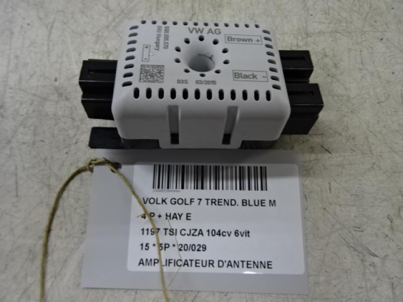 AMPLIFICATEUR D'ANTENNE Vw GOLF VII 11/12 - 17