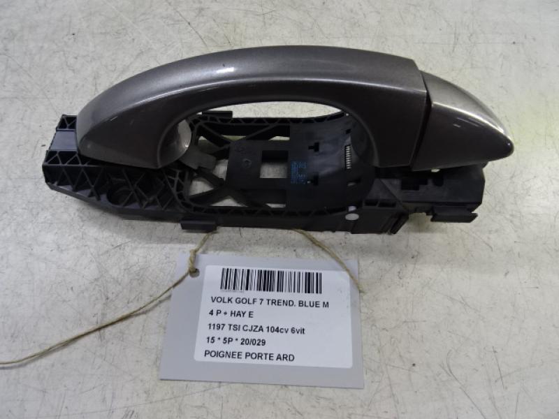 POIGNEE DE PORTE ARRIERE DROITE Vw GOLF VII 11/12 - 17