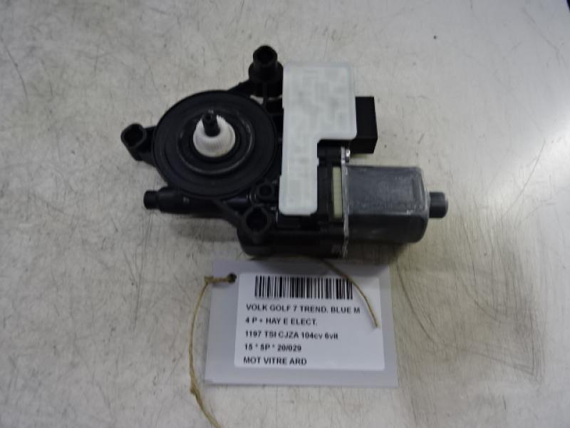 MOTOR RUITMECHANISME ACHTER RECHTS Vw GOLF VII 11/12 - 17