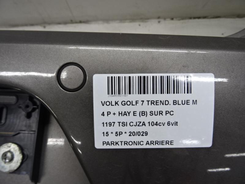 PARKTRONIC ARRIERE Vw GOLF VII 11/12 - 17