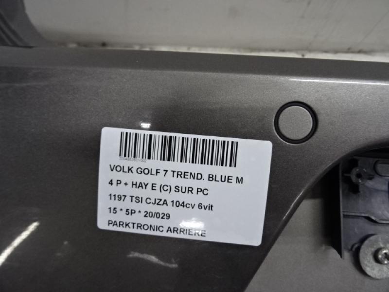 PARKTRONIC ARRIERE Vw GOLF VII 11/12 - 17