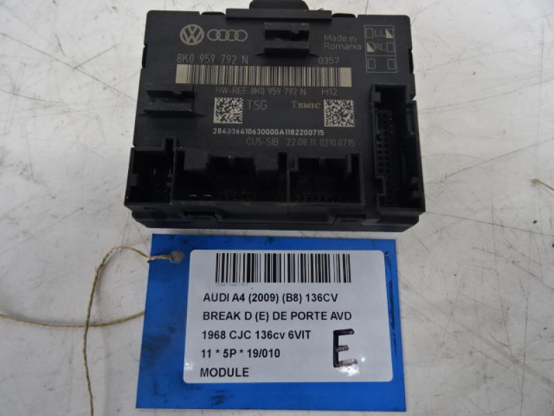 MODULE Audi A4 08 - 2/12