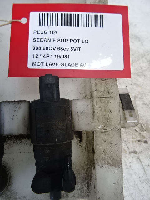 MOTOR RUITENWASSERS VOOR Peugeot 107