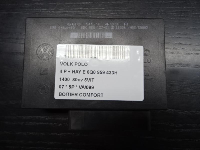 COMPUTER COMFORT Vw POLO (9N3) 5/05 - 5/09