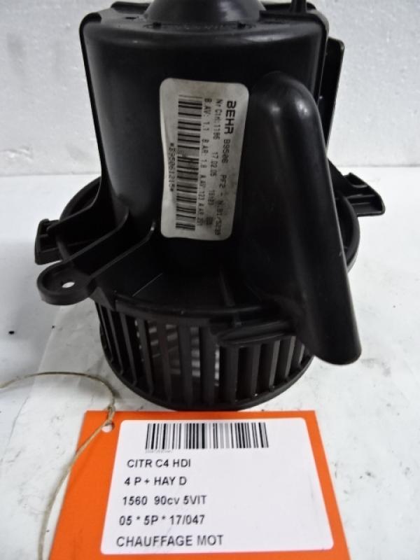 MOTEUR DE CHAUFFAGE Citroen C4 11/04-10/10