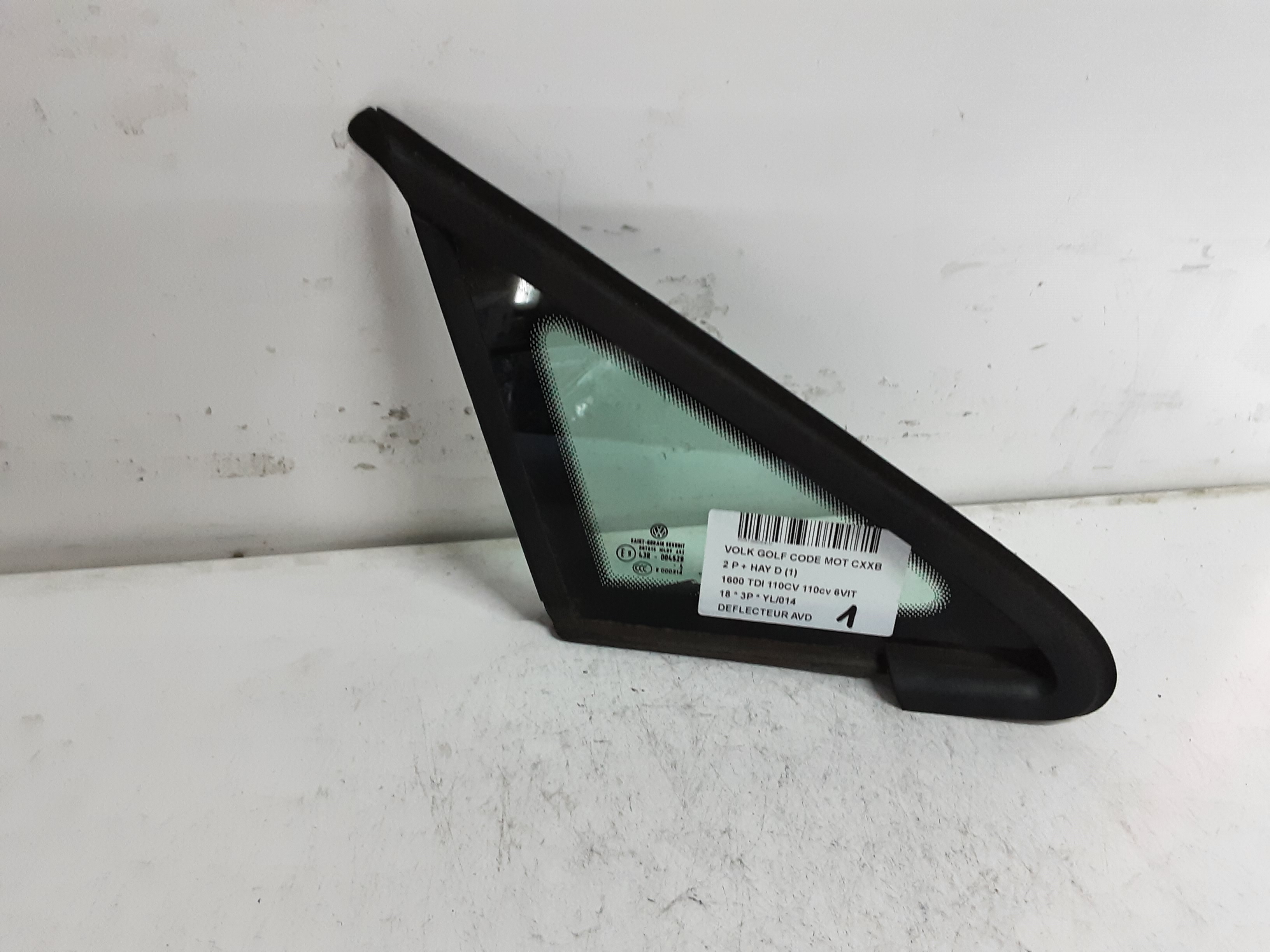 DEFLECTEUR AVANT DROIT Vw GOLF VII 1/17 - 2/20 FaceLift