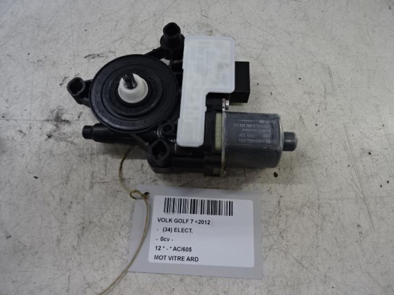 MOTOR RUITMECHANISME ACHTER RECHTS Vw GOLF VII 11/12 - 17