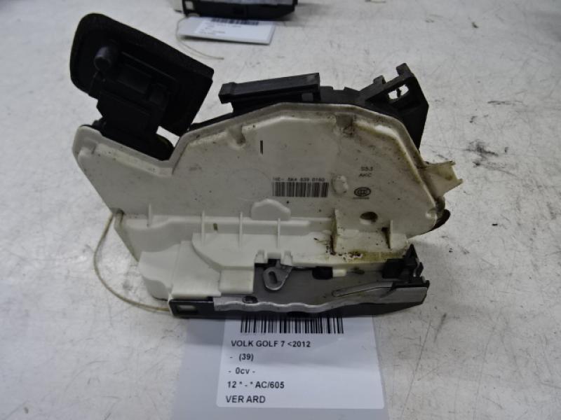 VERGRENDELING ACHTER RECHTS Vw GOLF VII 11/12 - 17