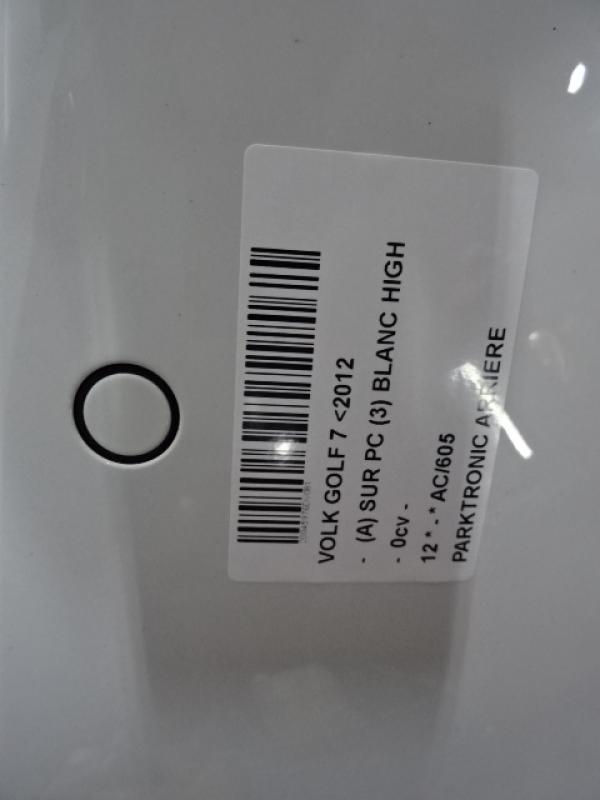 PARKEERSENSOREN ACHTER Vw GOLF VII 11/12 - 17