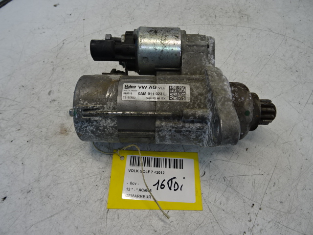STARTMOTOR Vw GOLF VII 11/12 - 17