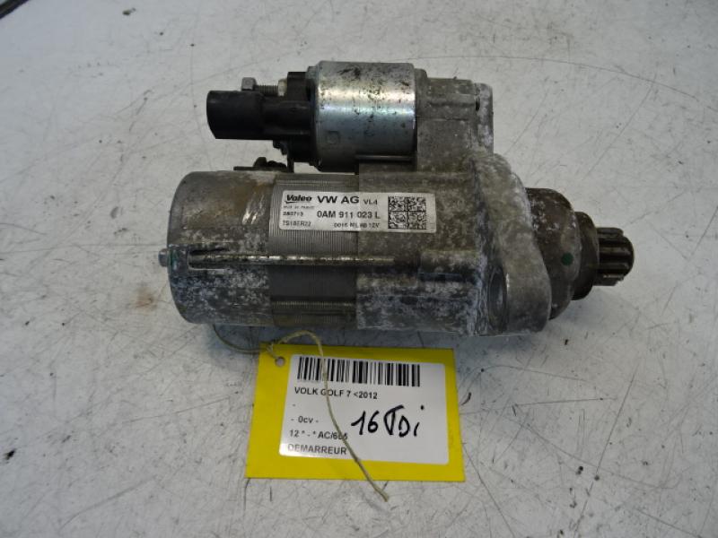STARTER Vw GOLF VII 11/12 - 17