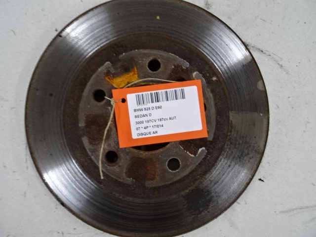REMSCHIJF ACHTER Bmw 5 E60 09/03 - 03/10