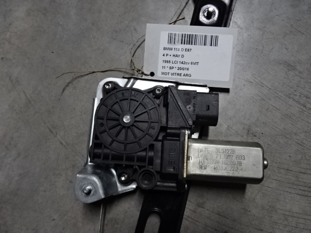 MOTOR RUITMECHANISME ACHTER LINKS Bmw 1 E81/87 4/07 - 12